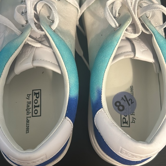Polo, Ralph Lauren sneakers size 8 1/2 - Picture 3 of 6
